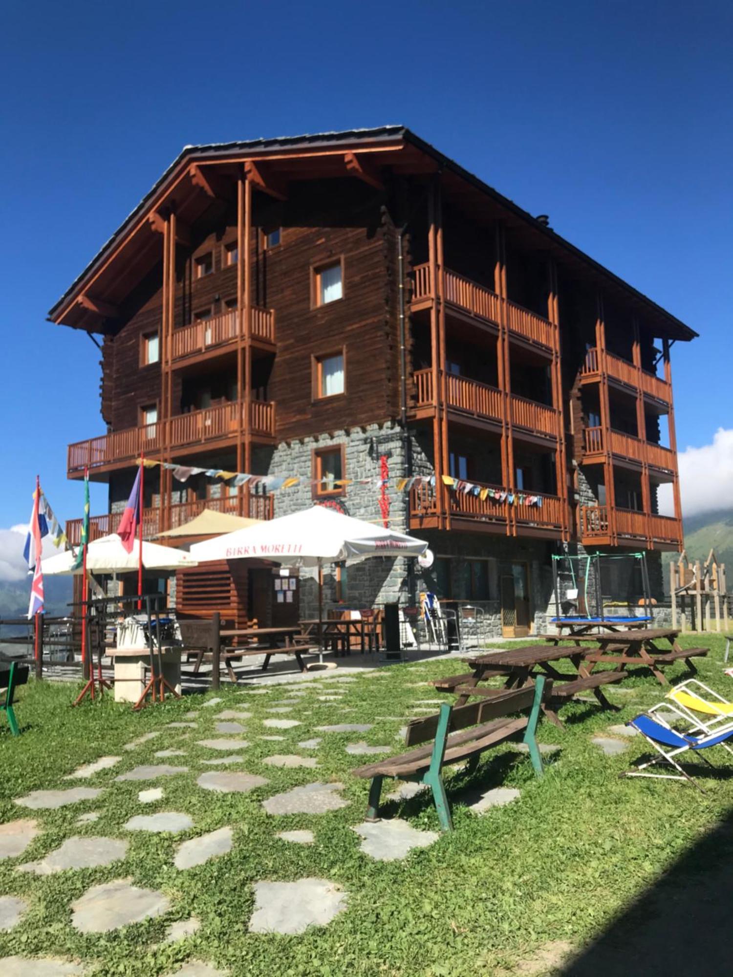 Edelweiss Hotel Champoluc Esterno foto